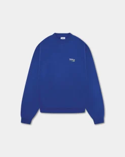 Oversized Crewneck, Women - Moto - Cobalt Blue