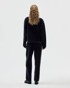 Oversized Denim Jacket, Women - AW25 - Dark Grey Denim