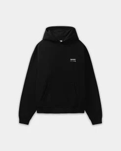 Oversized Hoodie, Men - Horsepower - Black