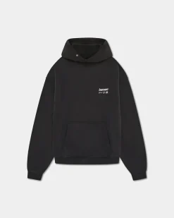 Oversized Hoodie, Men - MMXVI - Black