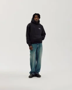 Oversized Hoodie, Men - MMXVI - Black