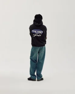Oversized Hoodie, Men - MMXVI - Black