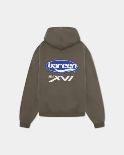 Oversized Hoodie, Men - MMXVI - Stone Grey