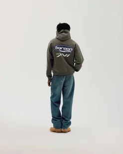Oversized Hoodie, Men - MMXVI - Stone Grey