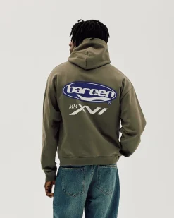 Oversized Hoodie, Men - MMXVI - Stone Grey