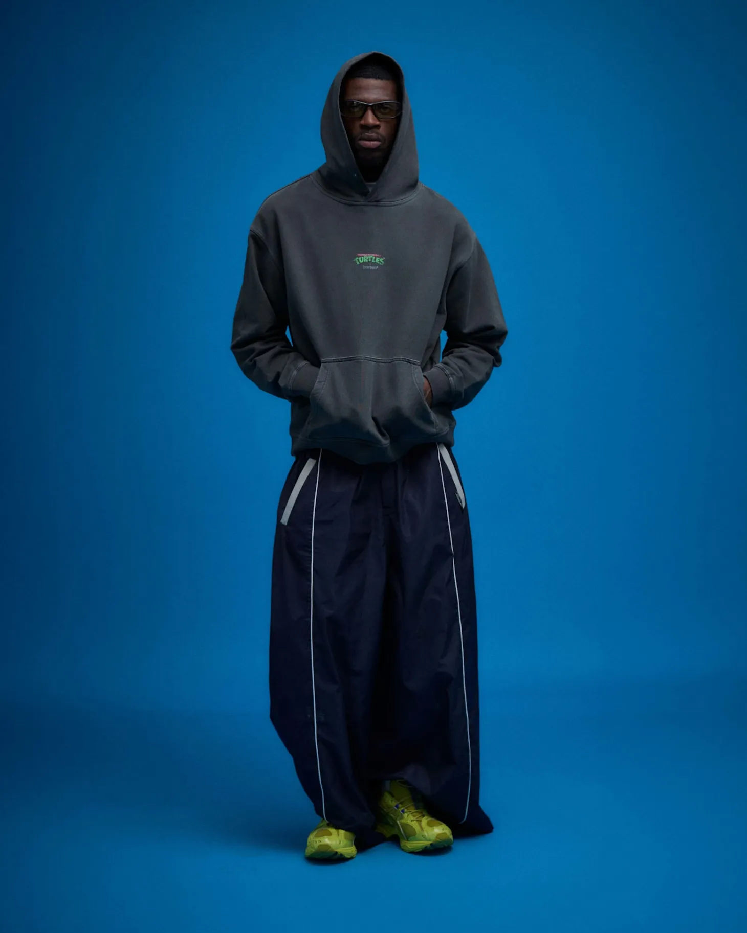 Oversized Hoodie - TMNT - Black