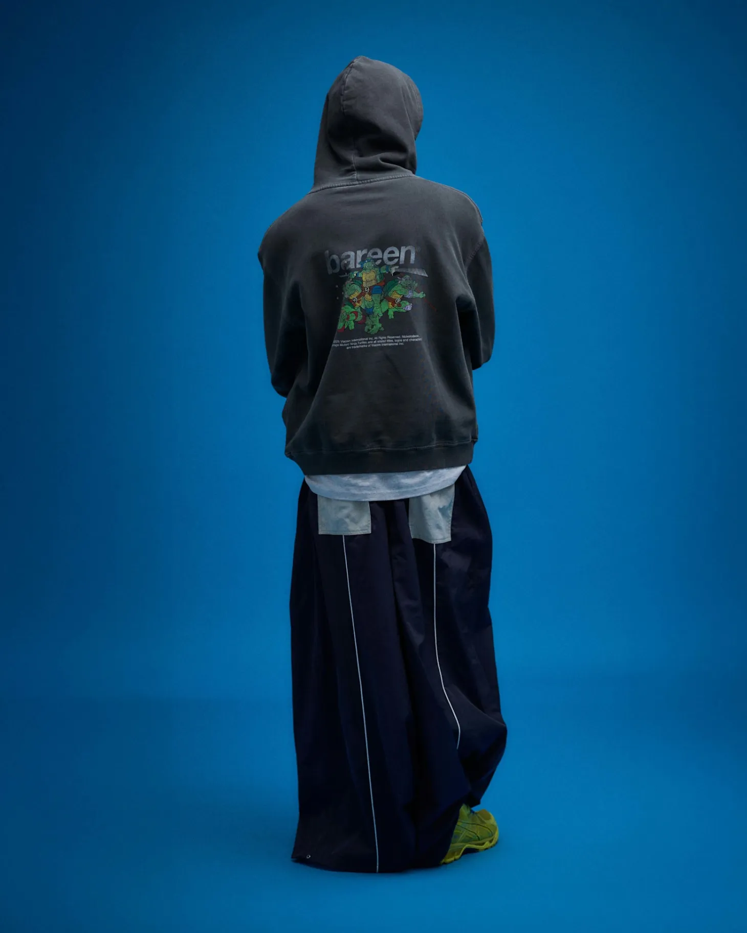 Oversized Hoodie - TMNT - Black