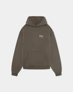 Oversized Hoodie, Women - MMXVI - Stone Grey
