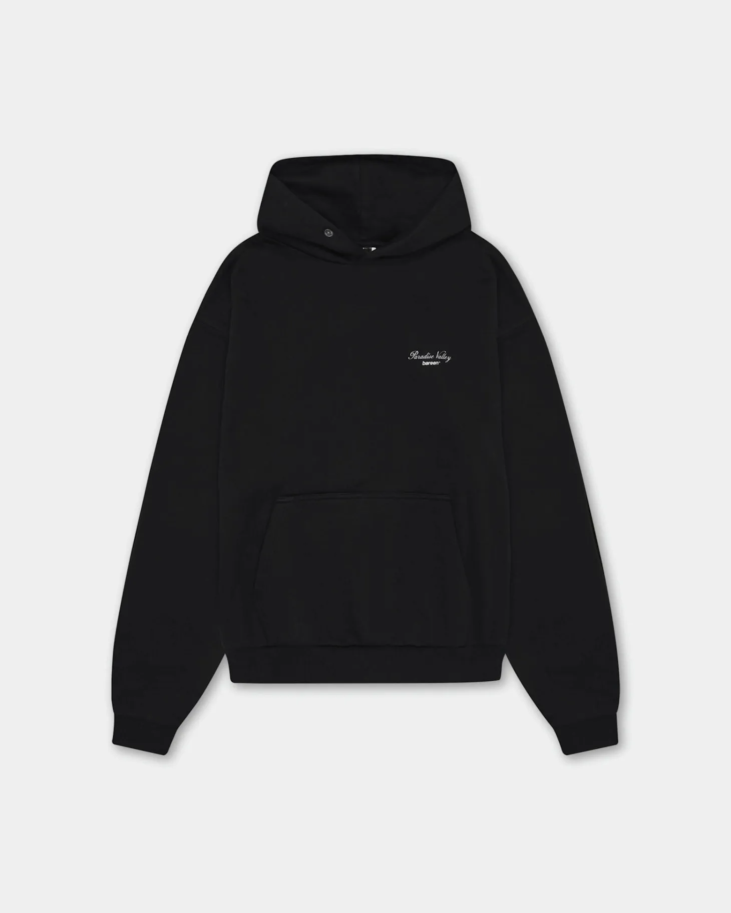 Oversized Hoodie, Women - Paradise Valley - Black