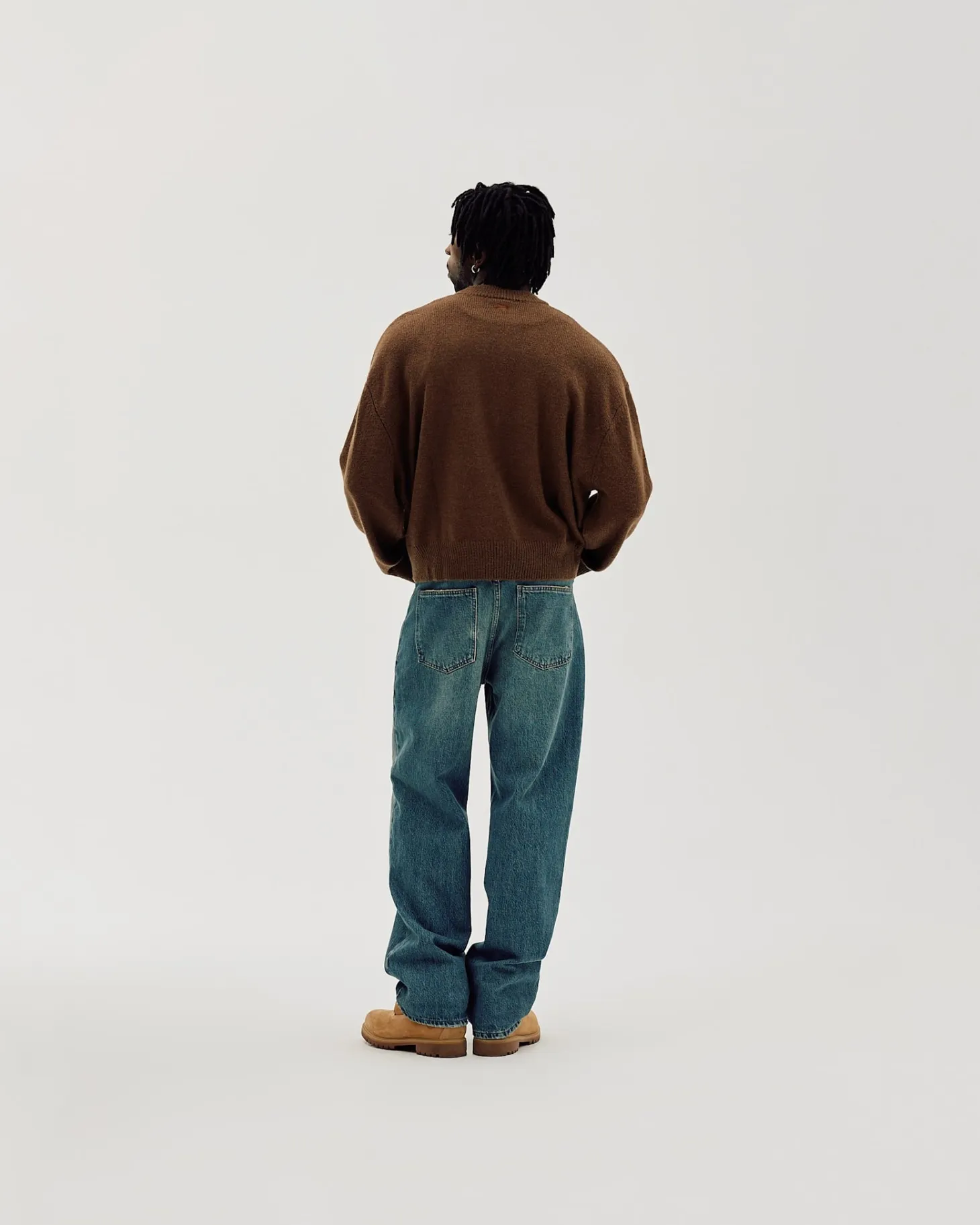 Oversized Sweater, Men - Desert Taupe