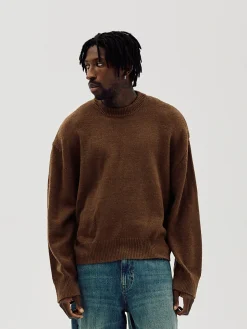 Oversized Sweater, Men - Desert Taupe
