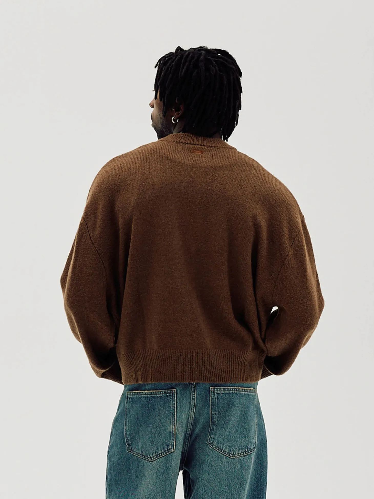 Oversized Sweater, Men - Desert Taupe