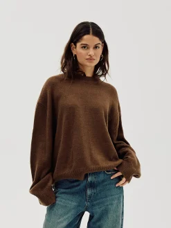 Oversized Sweater, Women - Desert Taupe