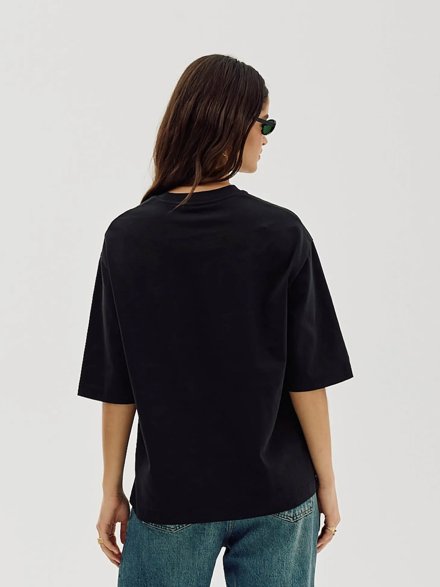 Oversized T-shirt, Women - MMXVI - Black