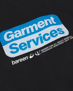 Oversized Zip Hoodie, Men - Garment Services - Black