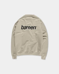 Oversize Logo Crewneck, Men - Clay