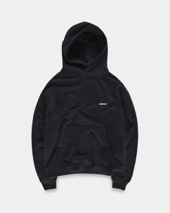Oversize Logo Hoodie, Men - Black