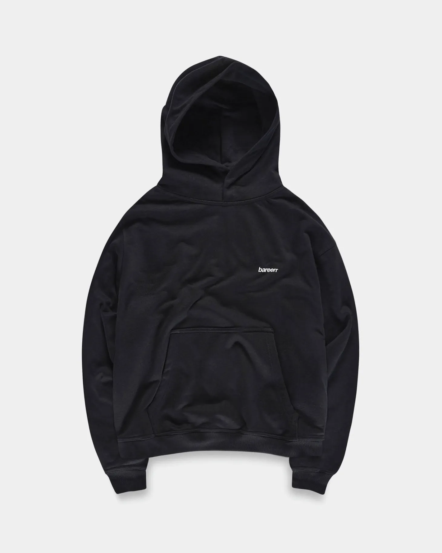 Oversize Logo Hoodie, Men - Black