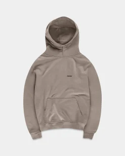 Oversize Logo Hoodie, Men - Mocha