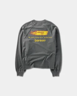 Oversize Long Sleeve - Flame Edition - Garment Dye