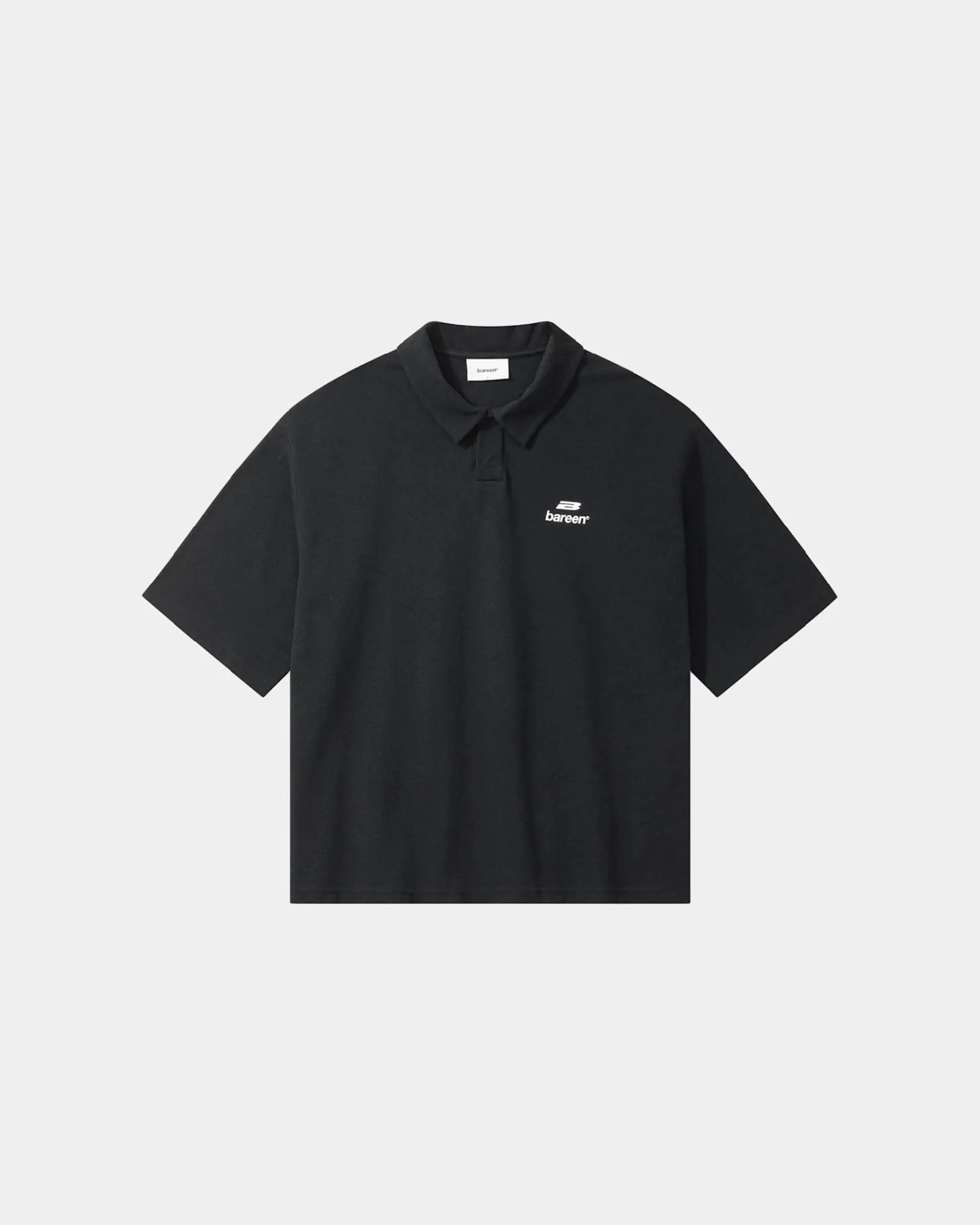 Oversize Polo, Men - Black