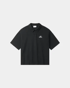 Oversize Polo, Women - Black