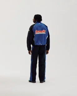 Oversize Track Jacket, Men - Cobalt Blue