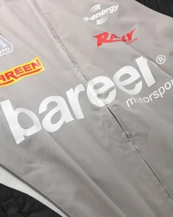 Oversize Track Jacket, Men - Ghost Grey