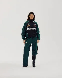 Oversize Track Jacket, Women - Deep Teal