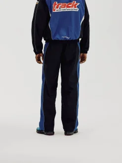 Oversize Track Pants, Men - Cobalt Blue