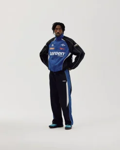 Oversize Track Pants, Men - Cobalt Blue
