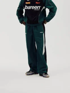 Oversize Track Pants, Men - Deep Teal