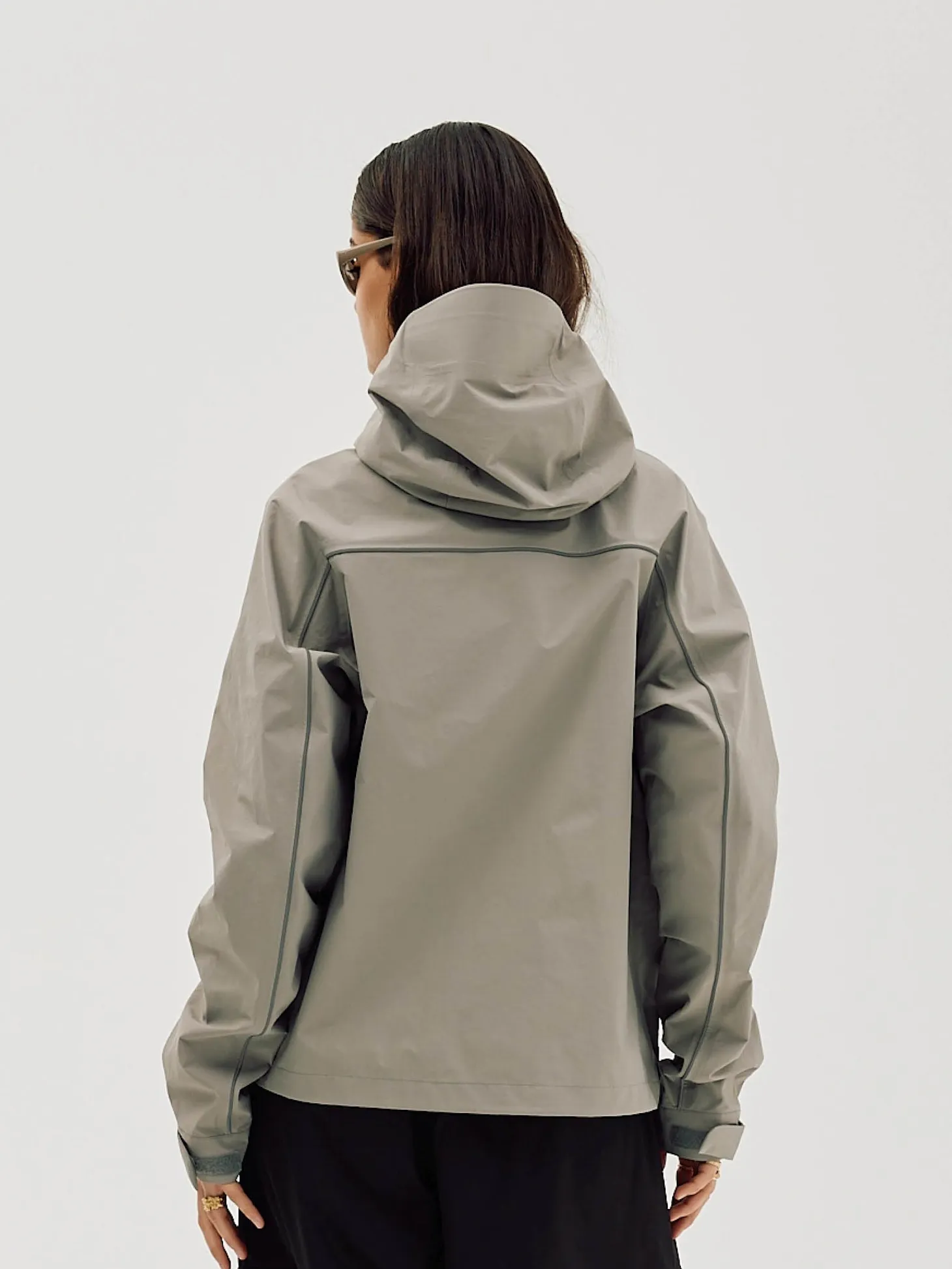 Rain Jacket, Women - Ghost Grey