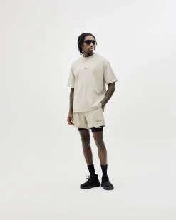 Regular Active Shorts, men - Clay