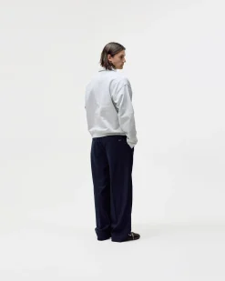 Relaxed Suit Pants, Men - Navy