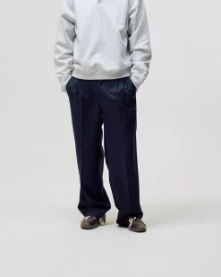 Relaxed Suit Pants, Men - Navy