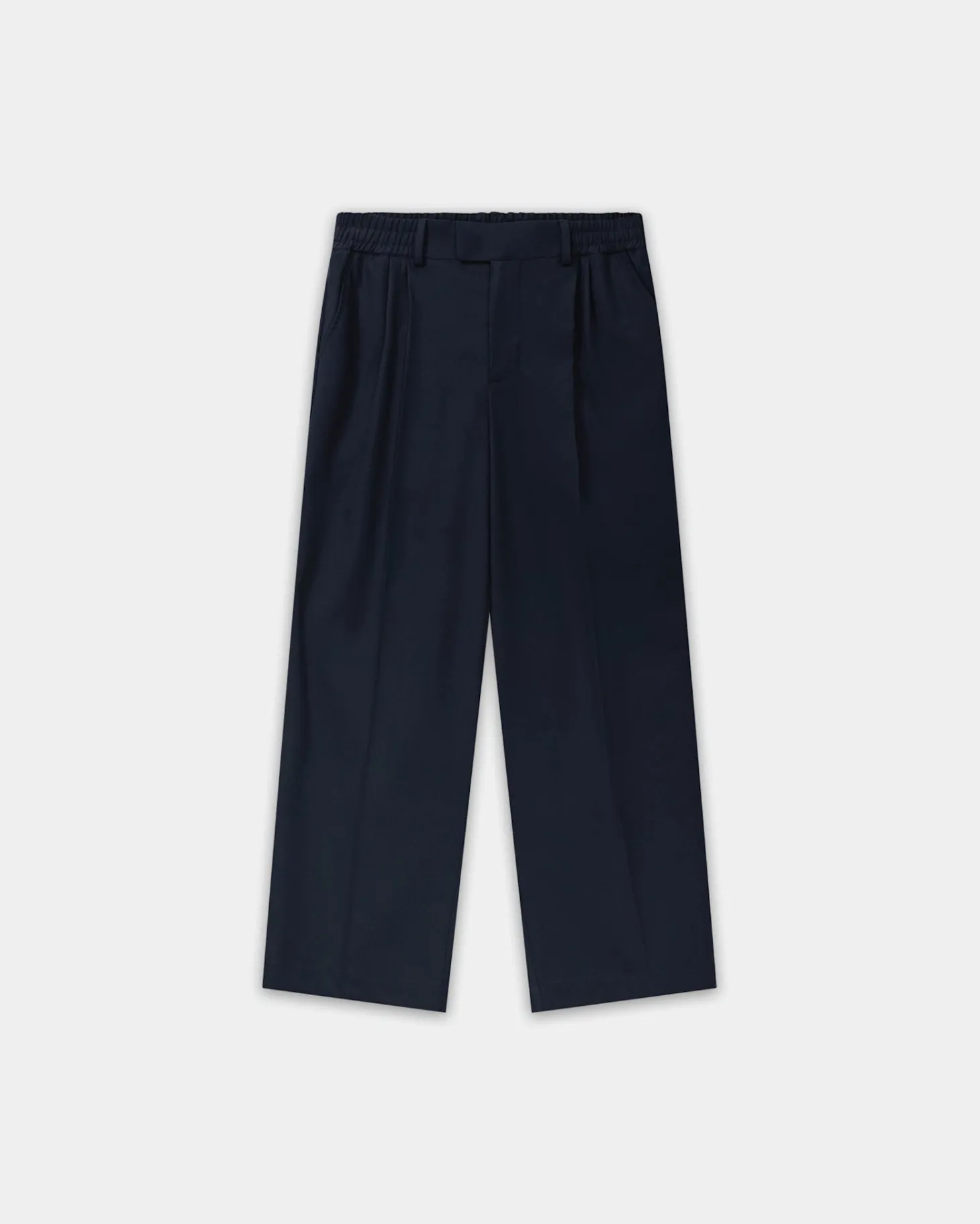 Relaxed Suit Pants, Women - Navy