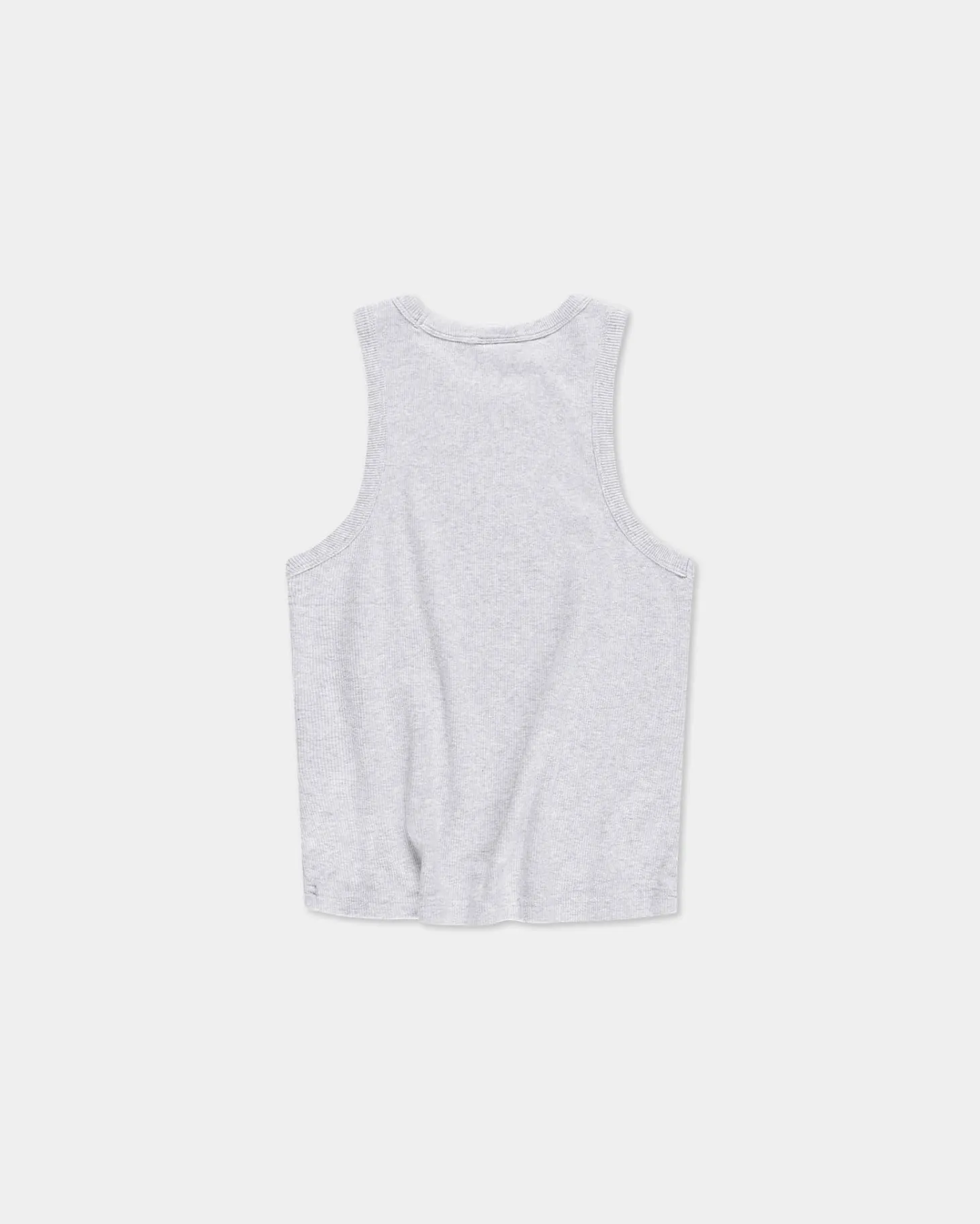 Rib Tank Top, Women - Cloudy Grey
