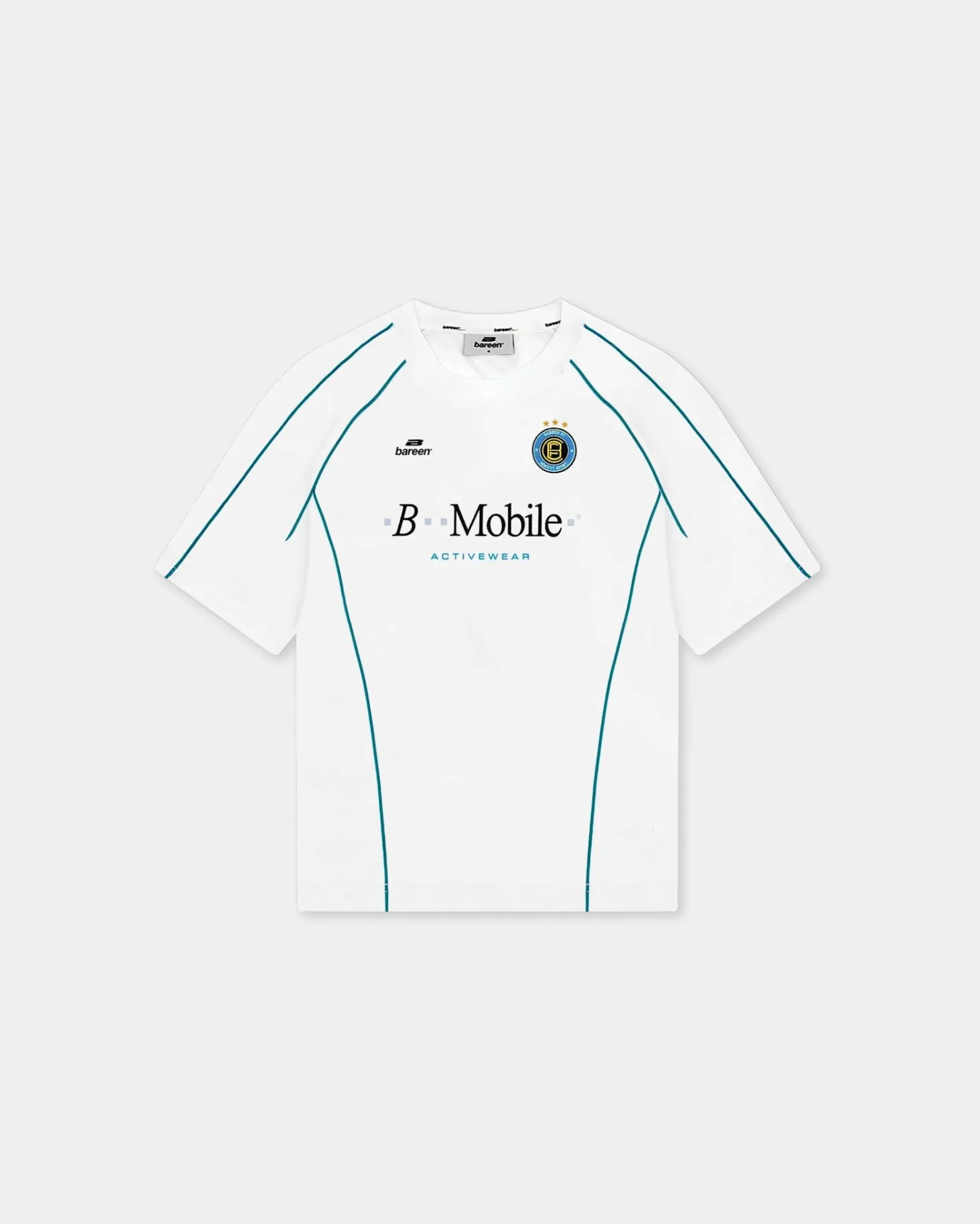 Short Sleeve Football Jersey, Women - White