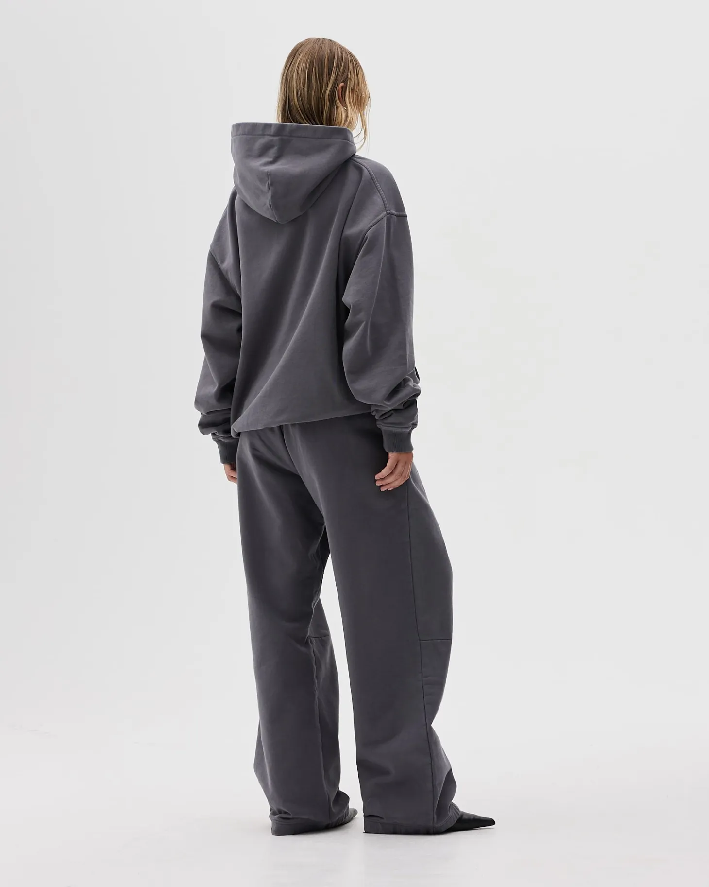 Straight Leg Sweatpants, Women - Logo 3.0 - Dark Grey