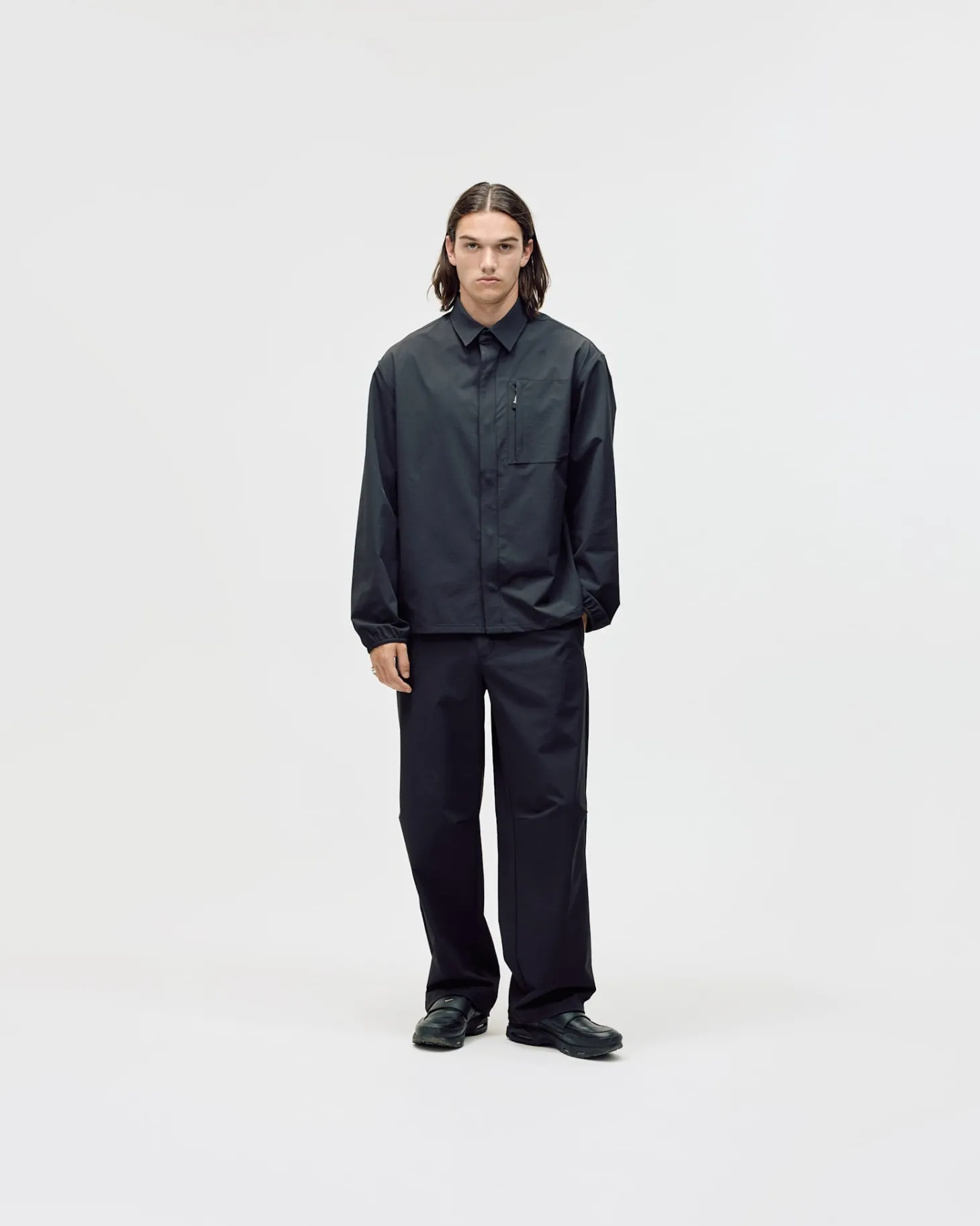 Technical Overshirt, Men - Black