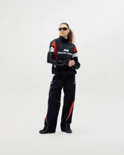 Track Jacket 2.0, Women - Black / Red / White