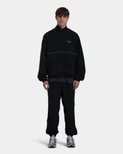 Track Pants, Men - Black