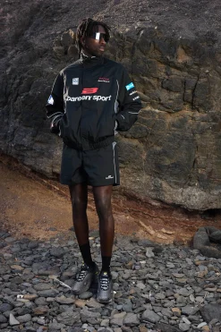 Track Shorts, men - Training Tour - Black
