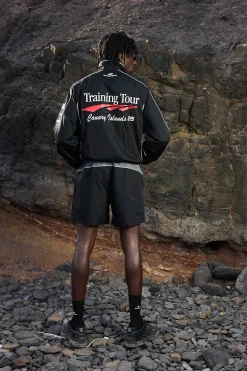 Track Shorts, men - Training Tour - Black