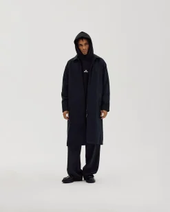 Trench Coat, Men - Black