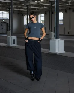 Vintage Cargo Pants, Women - Black