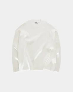 Vintage Knit Sweater, Men - White