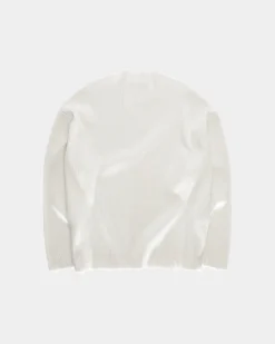 Vintage Knit Sweater, Women - White