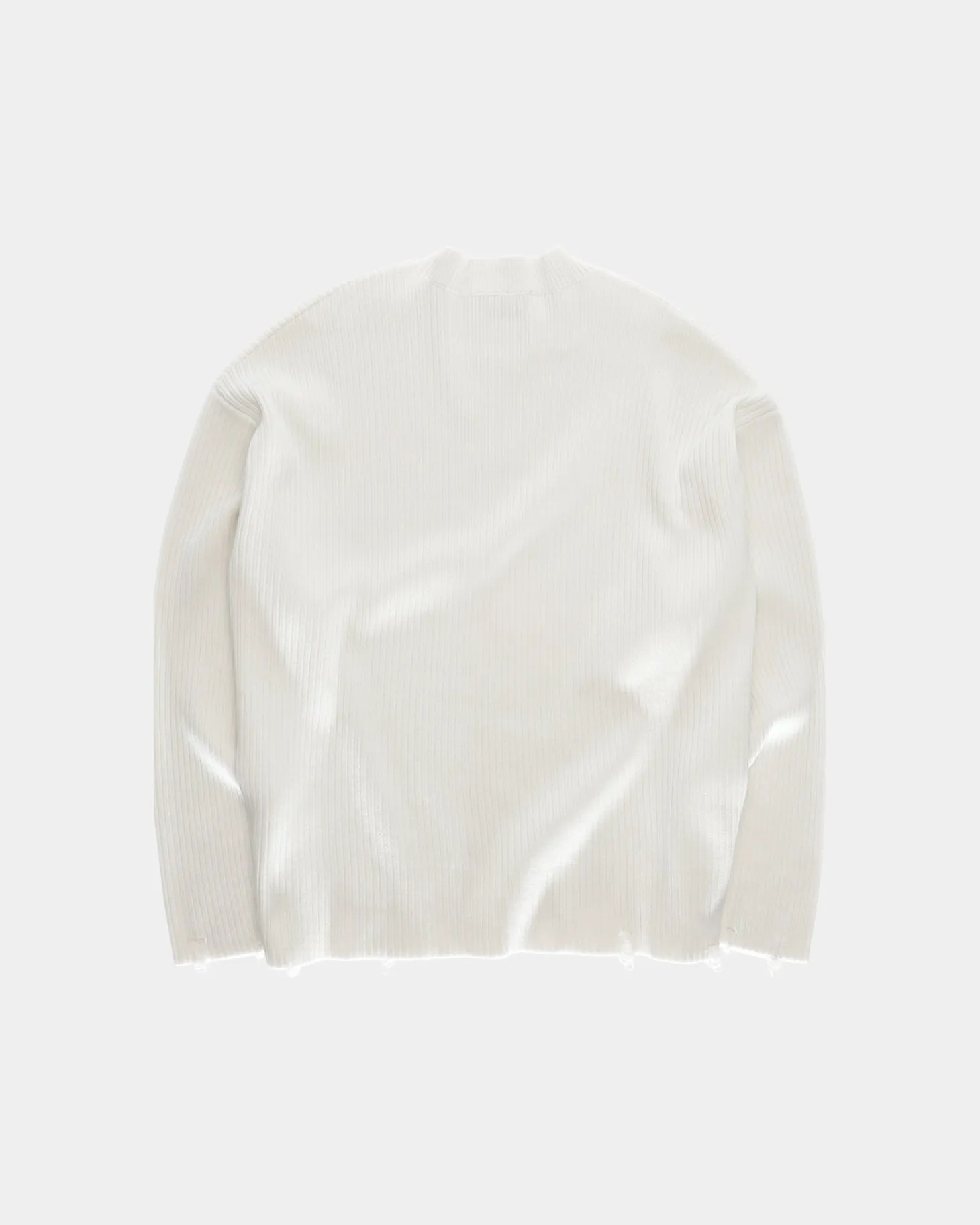 Vintage Knit Sweater, Women - White